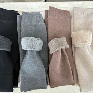 NWOT Made by Molly Plush Lined Tights Bundle